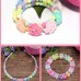 Toytexx DIY Beads Arts and Crafts Bracelets Necklace Jewelry Making Crafts Kits for Girls Kids with Assorted Shapes and Colors